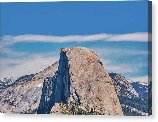Landscape of Magical Half Dome Mountain - Canvas Print