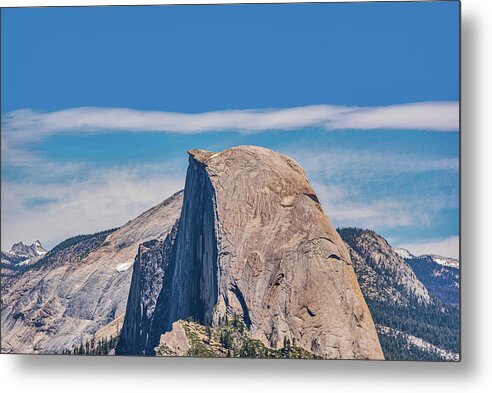 Landscape of Magical Half Dome Mountain - Metal Print