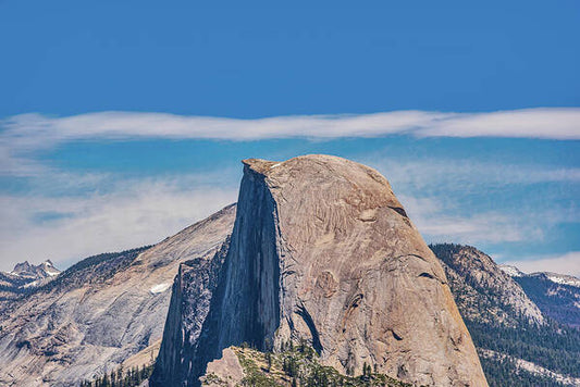 Landscape of Magical Half Dome Mountain - Art Print