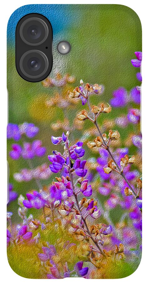 Landscape of Purple Flowers During Spring - Phone Case