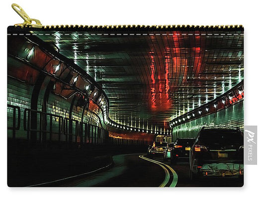 Lincoln Tunnel Show of Lights  - Zip Pouch