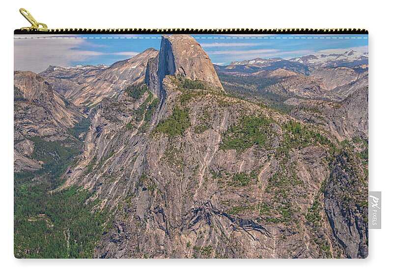Magical Mountains in Glacier Point - Half Dome - Zip Pouch