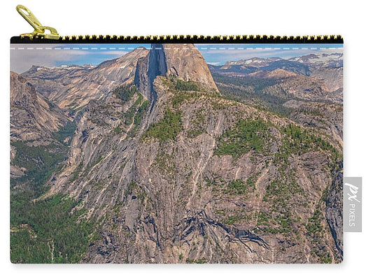 Magical Mountains in Glacier Point - Half Dome - Zip Pouch