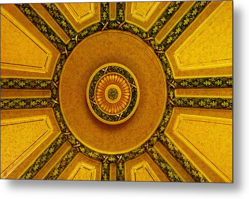 Majestic Ceiling design  - Metal Print