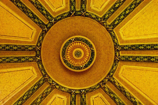 Majestic Ceiling design  - Art Print