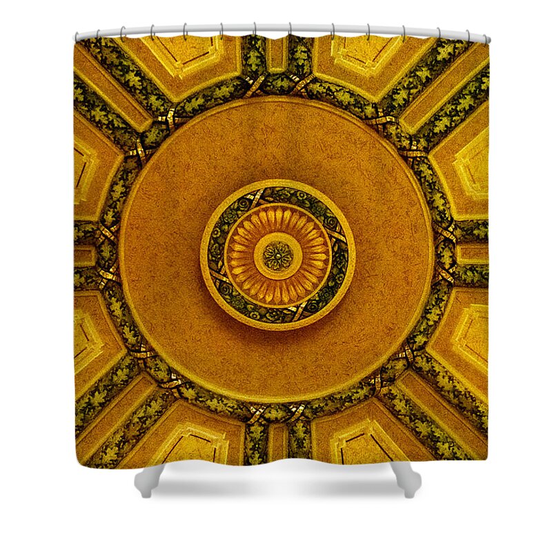 Majestic Ceiling design  - Shower Curtain