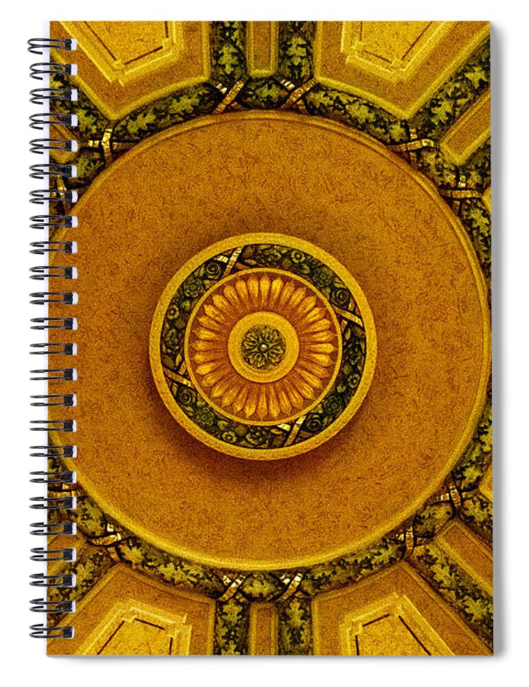 Majestic Ceiling design  - Spiral Notebook