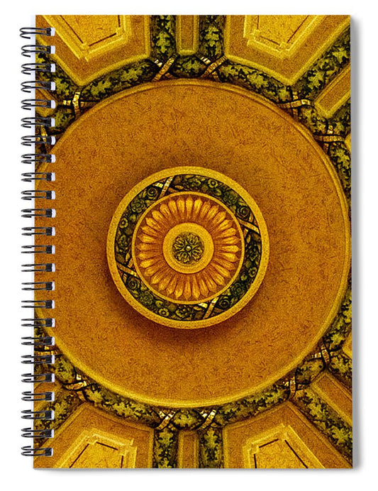 Majestic Ceiling design  - Spiral Notebook