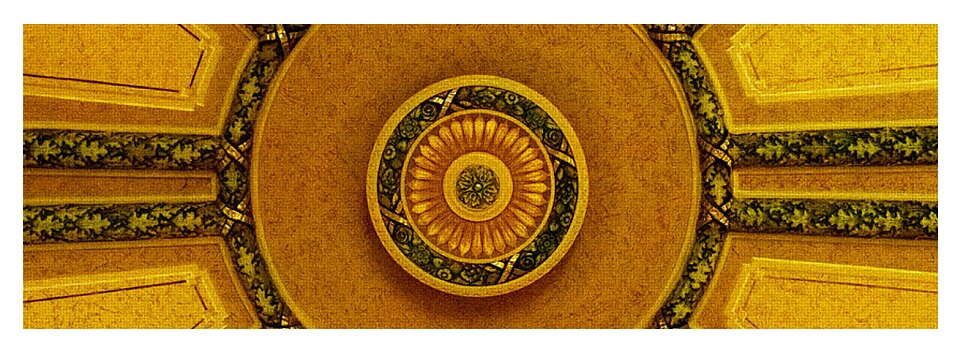 Majestic Ceiling design  - Yoga Mat