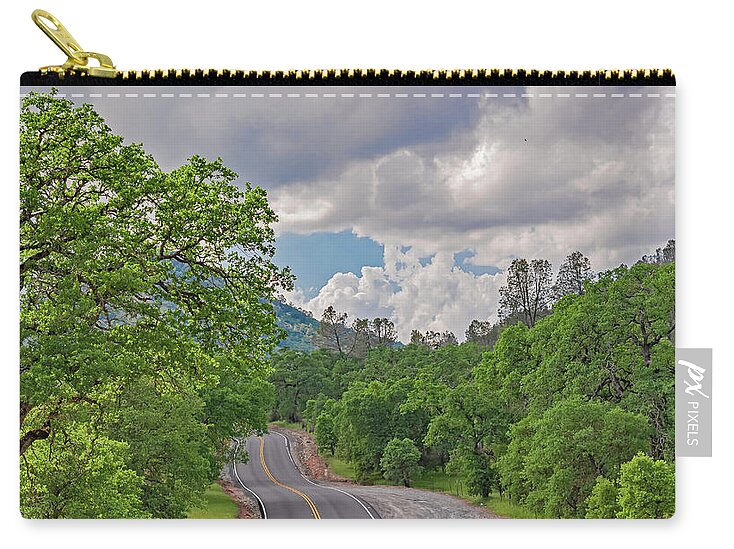 Mariposa County Roads - Zip Pouch