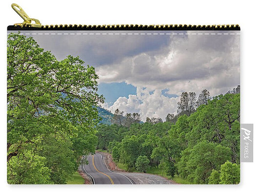 Mariposa County Roads - Zip Pouch