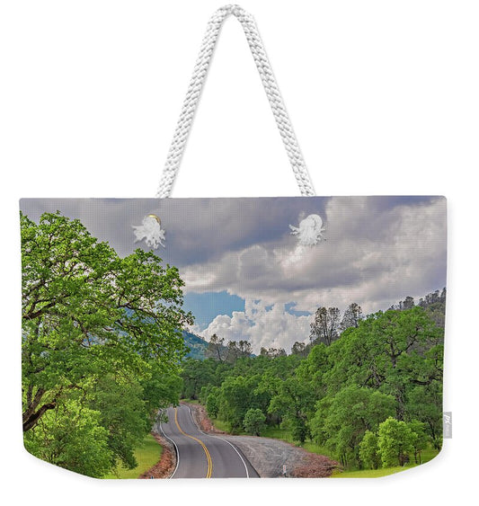 Mariposa County Roads - Weekender Tote Bag