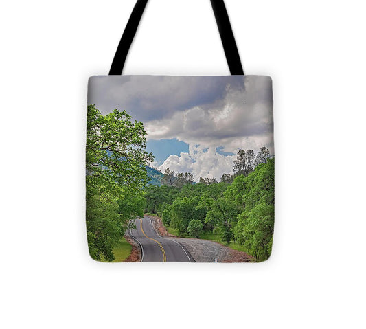 Mariposa County Roads - Tote Bag