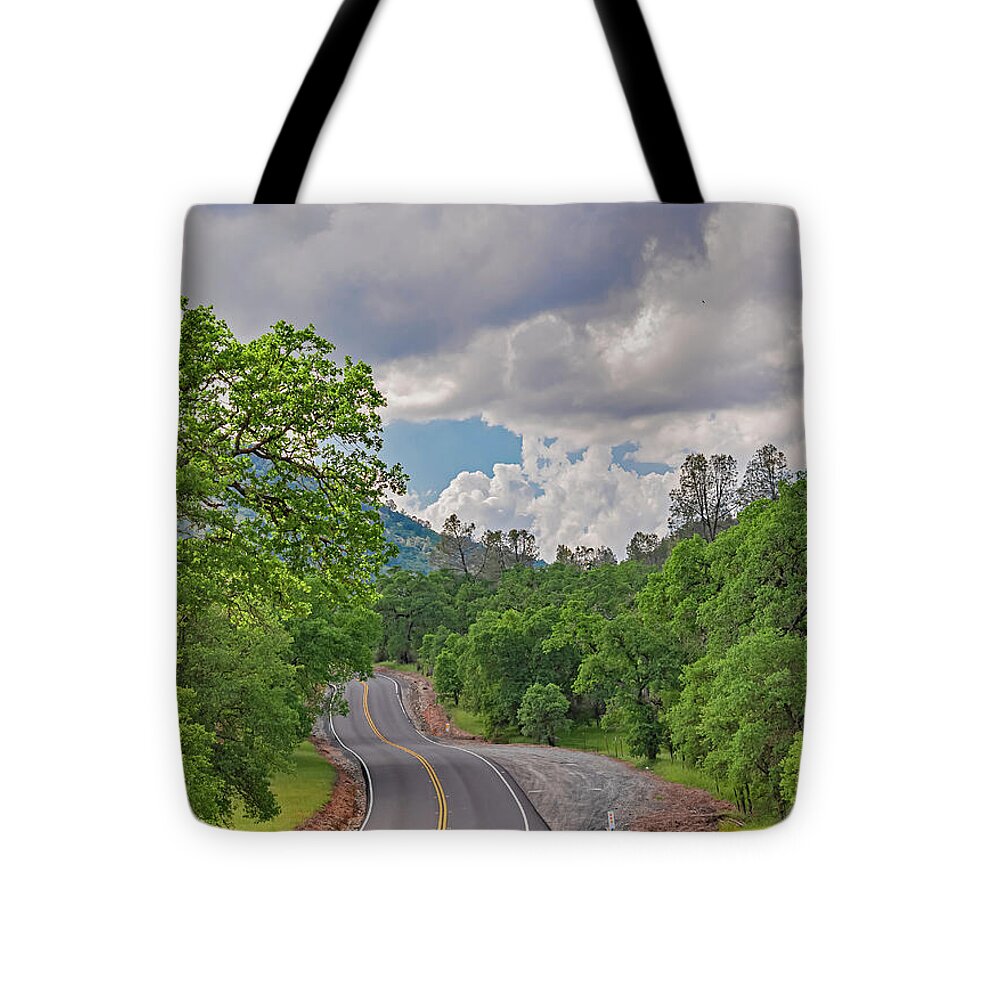 Mariposa County Roads - Tote Bag