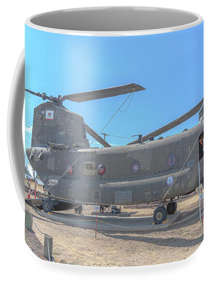 Military Air Craft Displayed At Castle Air Force - Mug