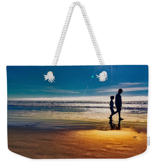 Moments of Joy at the beach - Weekender Tote Bag