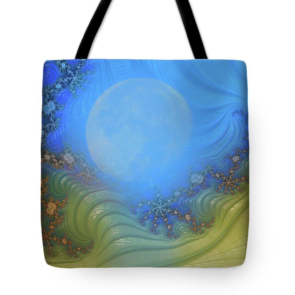 Moon Magic Fractals Design - Tote Bag