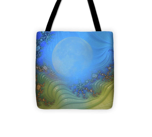 Moon Magic Fractals Design - Tote Bag
