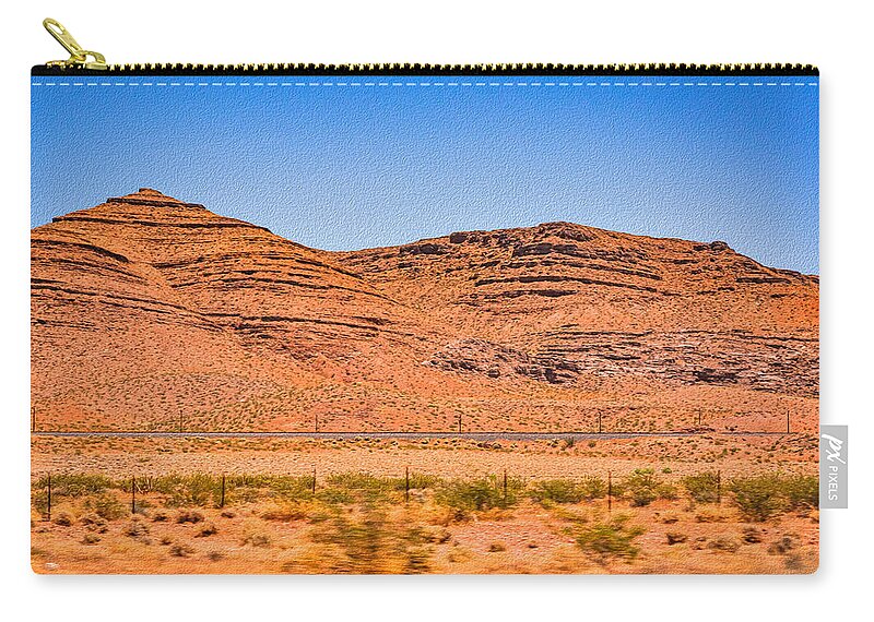 Natural Utah Mountains Landscape  - Zip Pouch