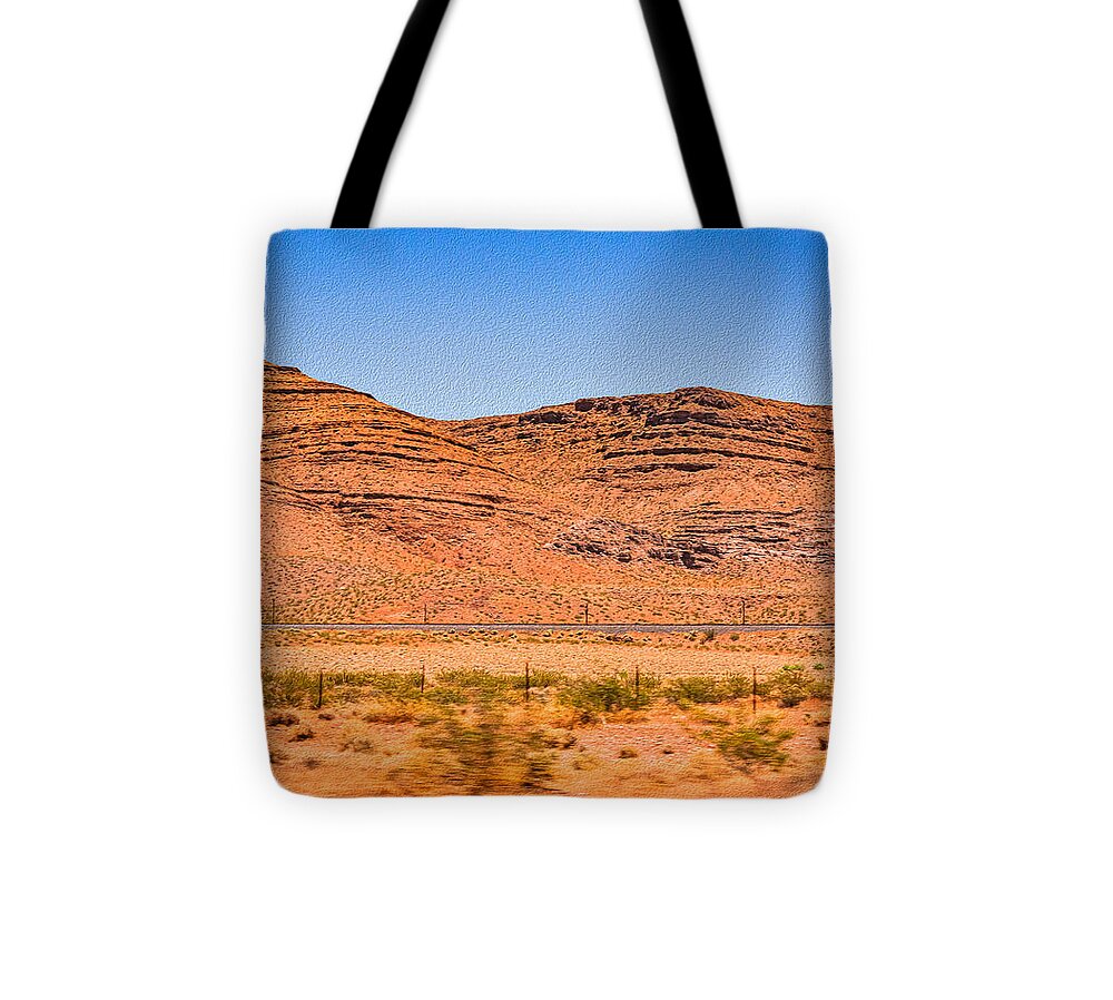 Natural Utah Mountains Landscape  - Tote Bag