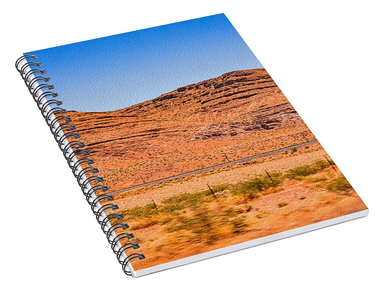 Natural Utah Mountains Landscape  - Spiral Notebook