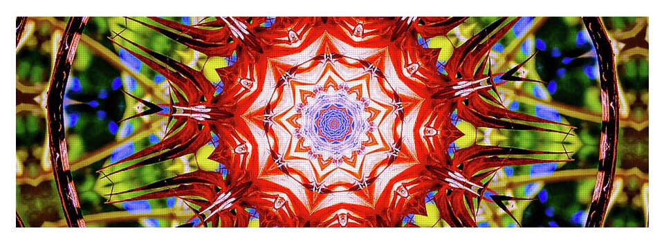 Nature's Fragments Mandala - Yoga Mat