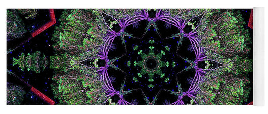 Natures Point Geometric Mandala - Yoga Mat