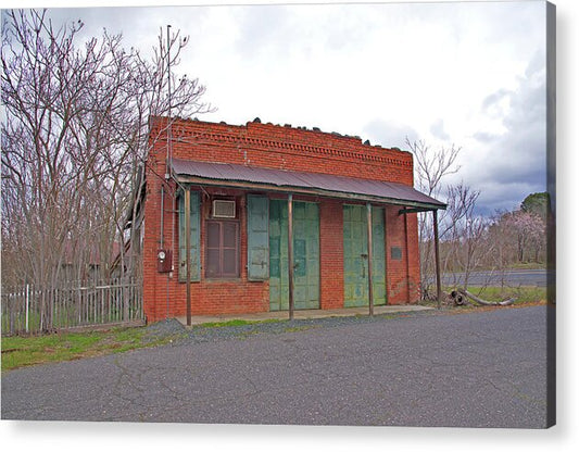Original US Post Office and Store in Chinese Camp 1854 - Acrylic Print