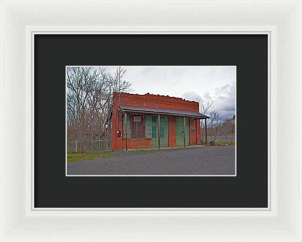 Historic Chinese Camp Building - Framed Print