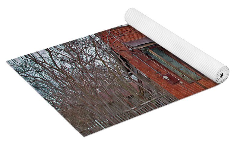 Historic Chinese Camp Building - Yoga Mat