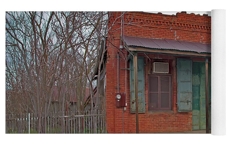 Historic Chinese Camp Building - Yoga Mat
