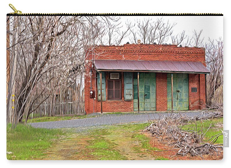 Original US POST OFFICE in Chinese Camp - Zip Pouch