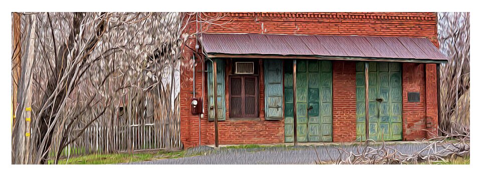 Original US POST OFFICE in Chinese Camp - Yoga Mat