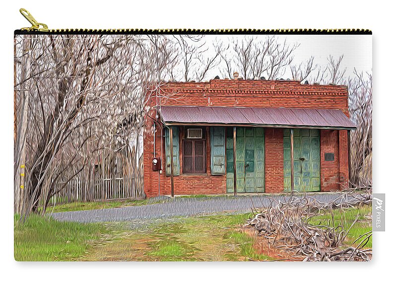 Original US POST OFFICE in Chinese Camp - Zip Pouch