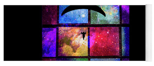 Paragliding Silhouette and Boxed Art - Yoga Mat