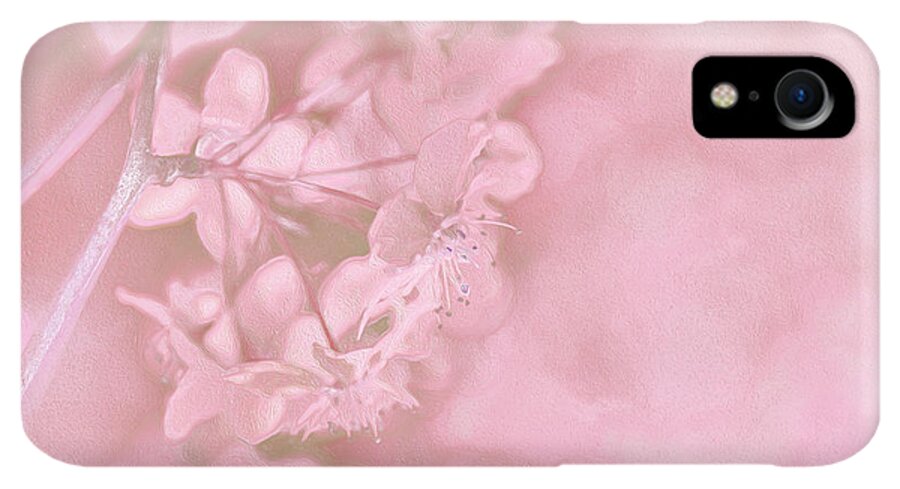 Pink Flowers Background Artistic Backdrop  - Phone Case