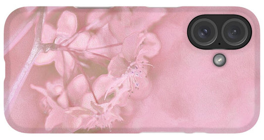 Pink Flowers Background Artistic Backdrop  - Phone Case