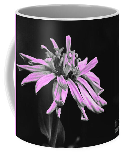 Pink Midnight Flower - Mug