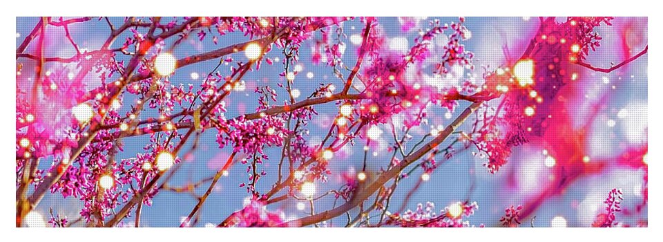Pink Sparkling Blooms - Yoga Mat