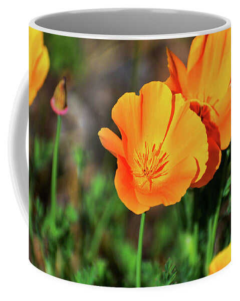 Poppy Flower Hugs - Mug