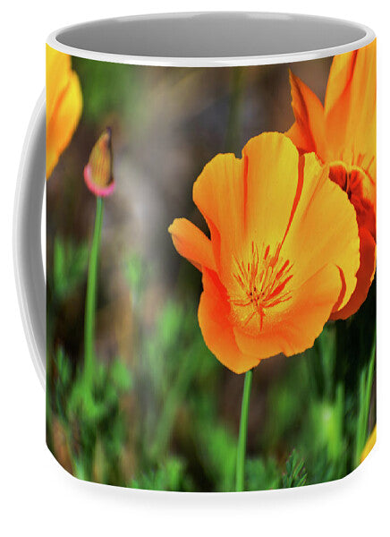 Poppy Flower Hugs - Mug