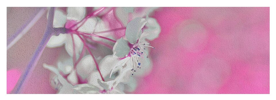 Pretty Pink Backdrop of Flowers  - Yoga Mat