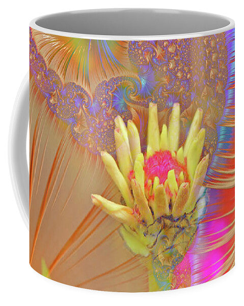 Pucker Upper Flower Abstract - Mug