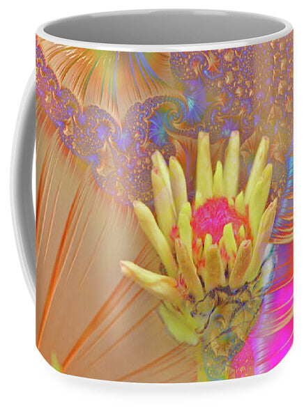 Pucker Upper Flower Abstract - Mug