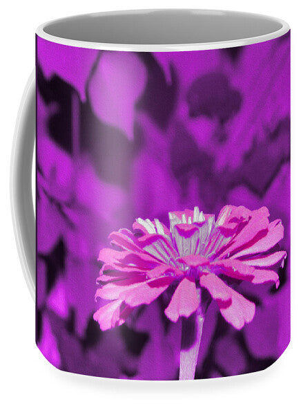 Purple Art Flower - Mug