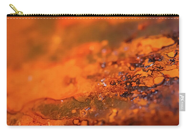 Rusted Close Up Art - Zip Pouch