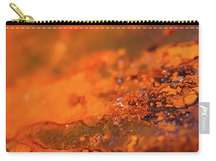 Rusted Close Up Art - Zip Pouch