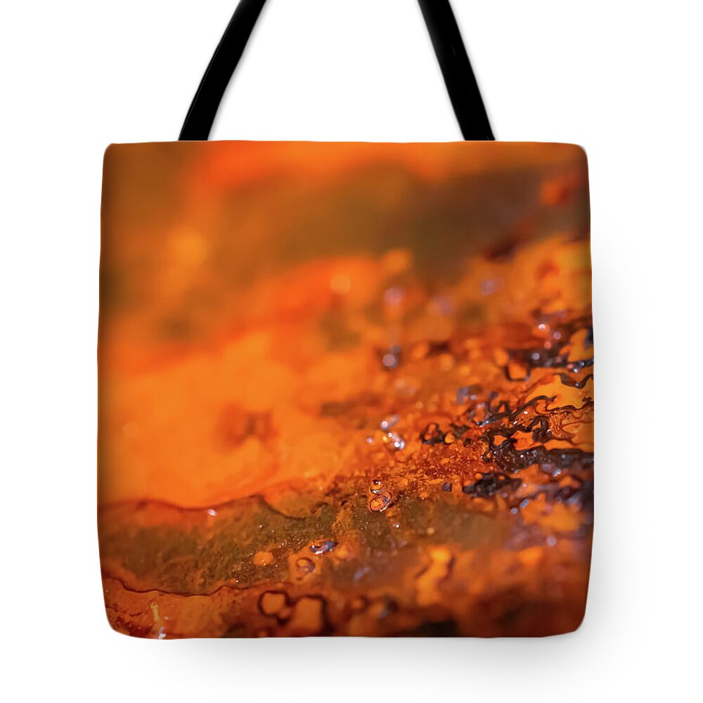 Rusted Close Up Art - Tote Bag