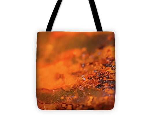 Rusted Close Up Art - Tote Bag