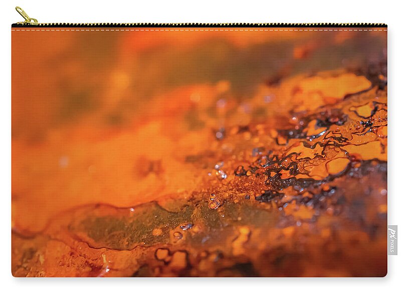 Rusted Close Up Art - Zip Pouch